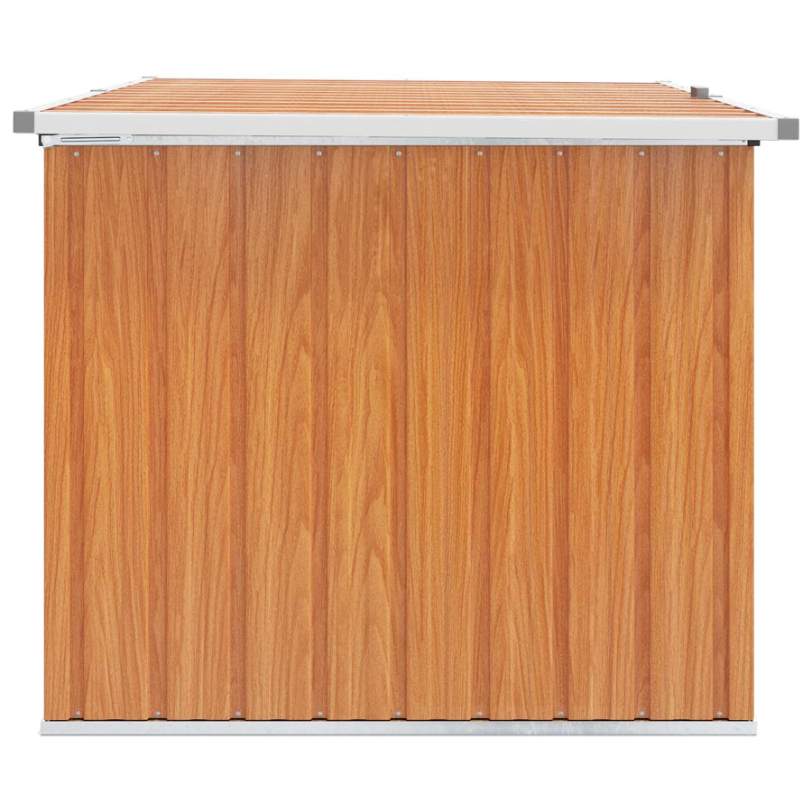 Buitenopslagdoos Hout 150 x 101 x 91 cm Gegalvaniseerd staal