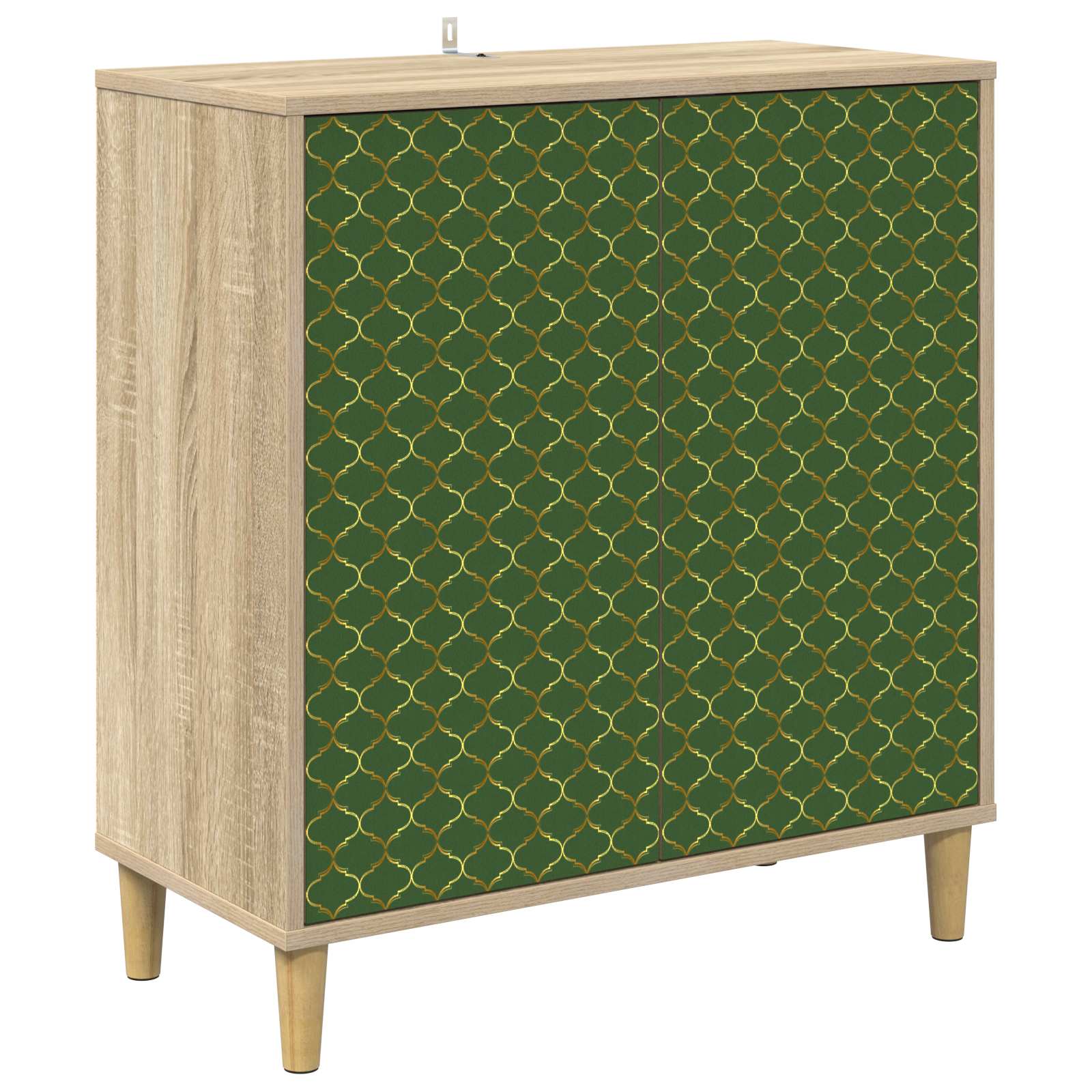 Dressoir GELEEN Sonoma 69 x 33 x 75 cm Bewerkt hout
