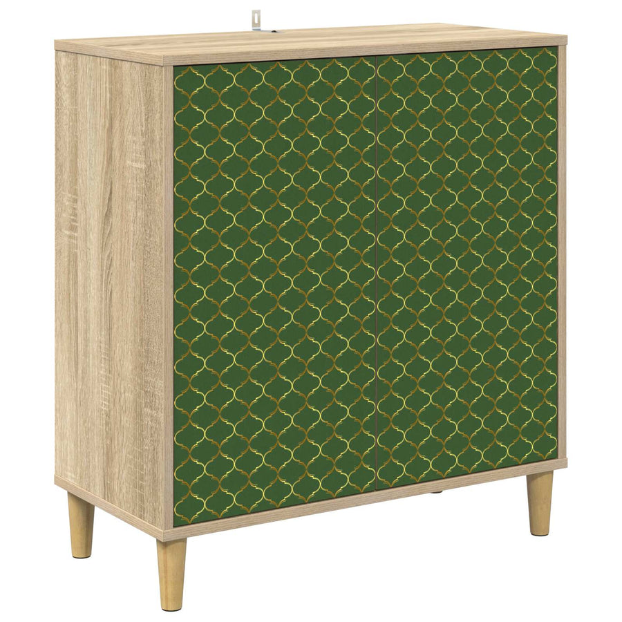 Dressoir GELEEN Sonoma 69 x 33 x 75 cm Bewerkt hout