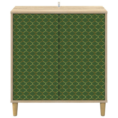 Dressoir GELEEN Sonoma 69 x 33 x 75 cm Bewerkt hout