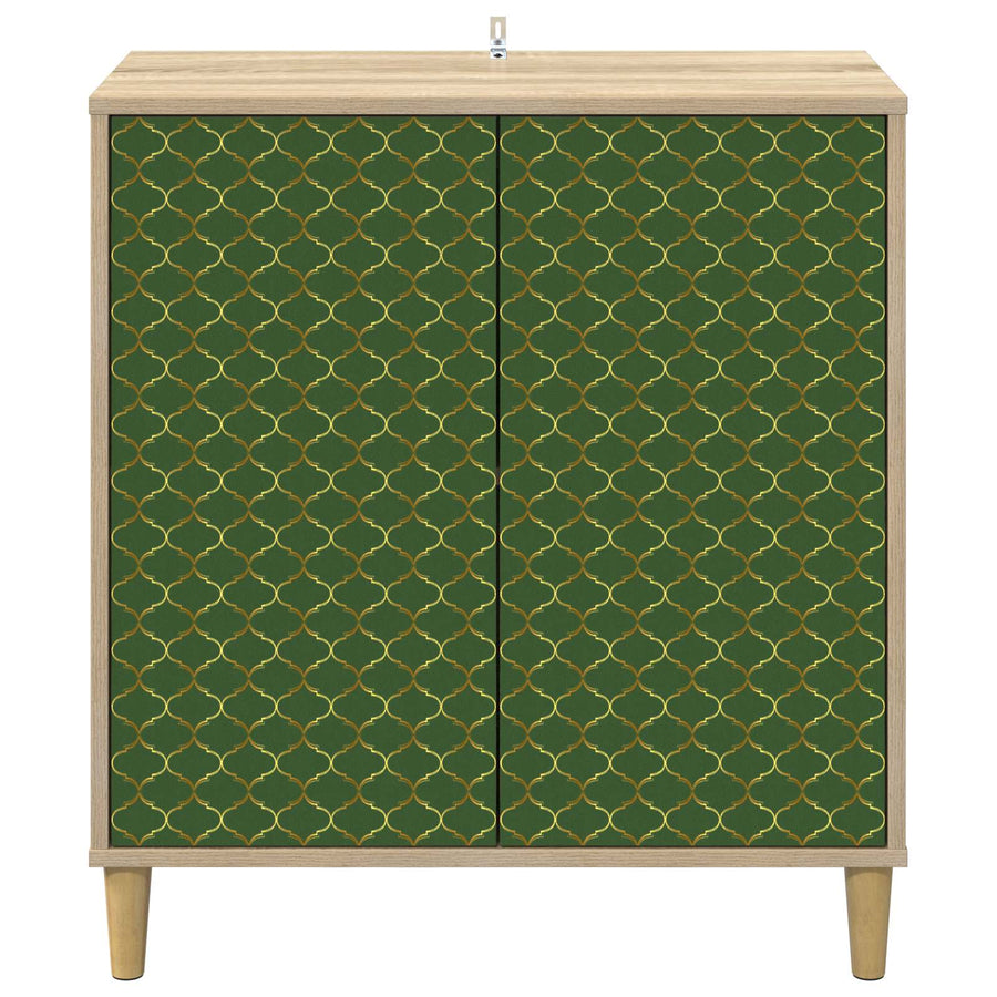 Dressoir GELEEN Sonoma 69 x 33 x 75 cm Bewerkt hout