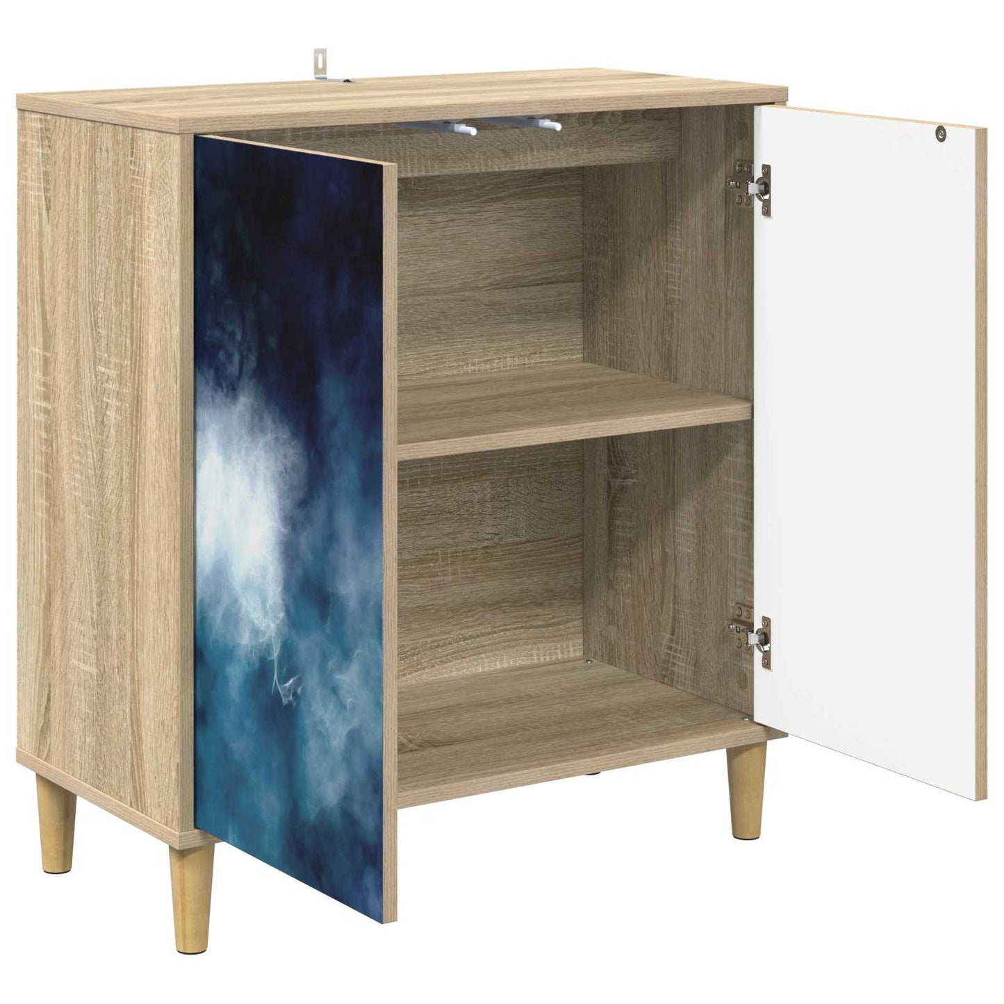 Dressoir RAALTE Sonoma 69 x 33 x 75 cm Bewerkt hout