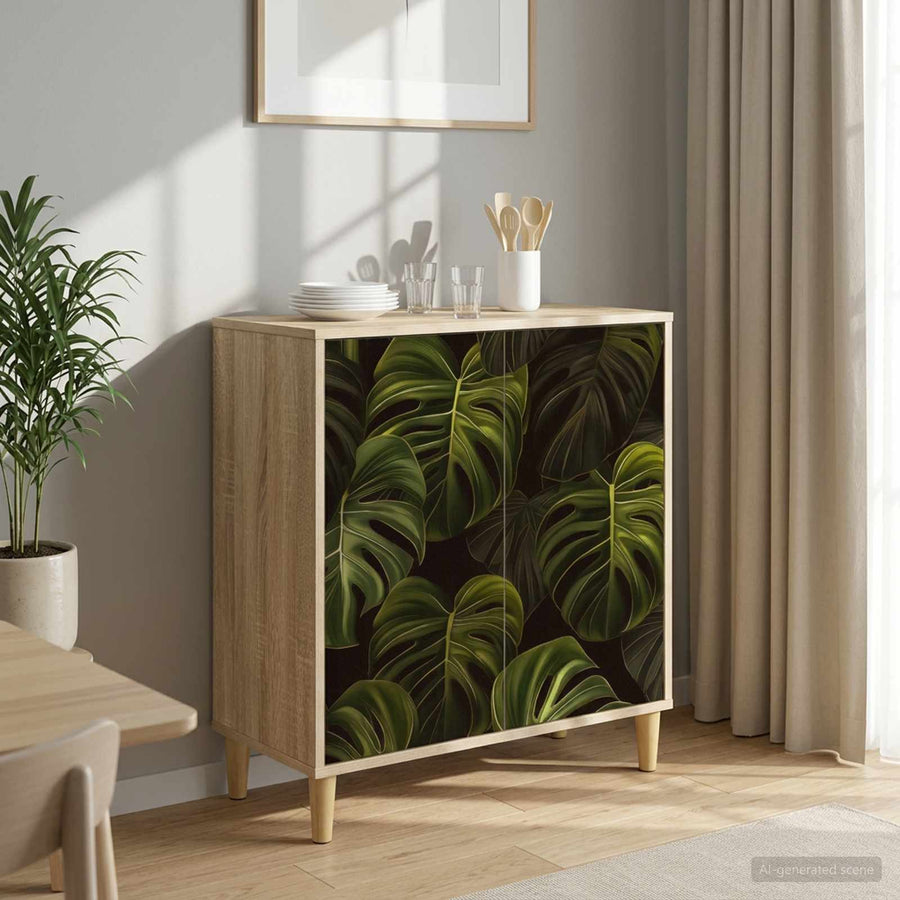 Dressoir ELBURG Sonoma 69 x 33 x 75 cm Bewerkt hout