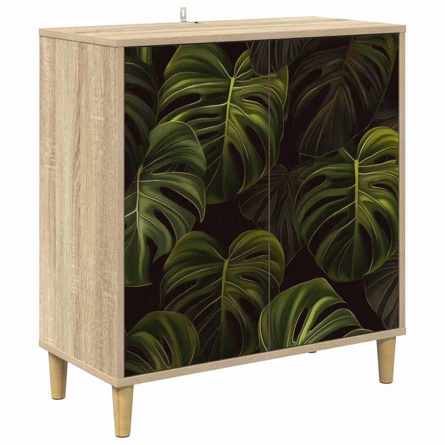 Dressoir ELBURG Sonoma 69 x 33 x 75 cm Bewerkt hout
