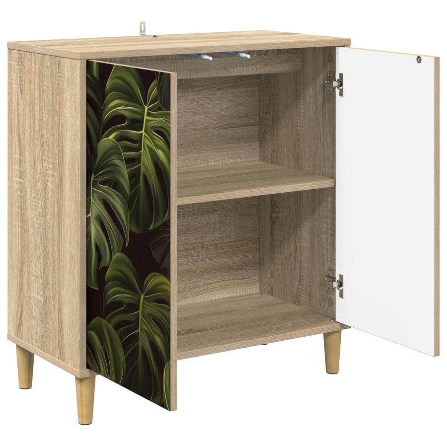 Dressoir ELBURG Sonoma 69 x 33 x 75 cm Bewerkt hout