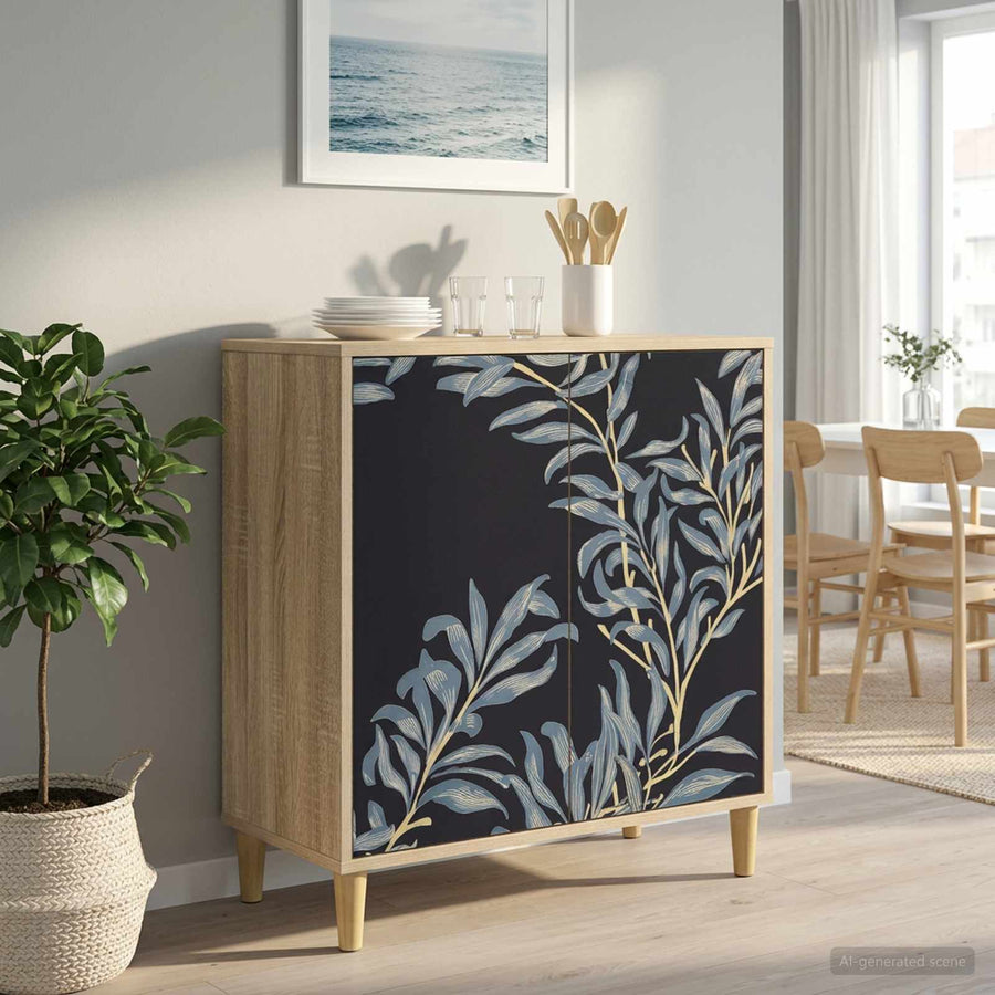 Dressoir DOKKUM Sonoma 69 x 33 x 75 cm Bewerkt hout