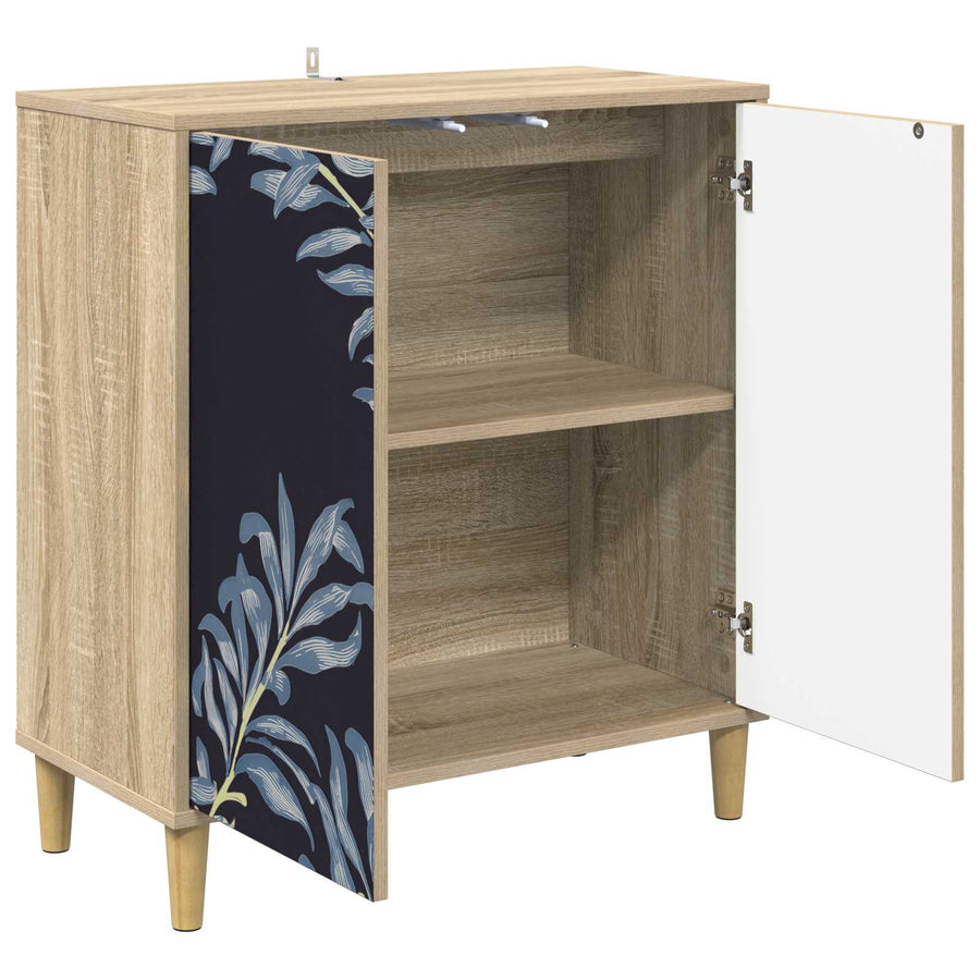 Dressoir DOKKUM Sonoma 69 x 33 x 75 cm Bewerkt hout