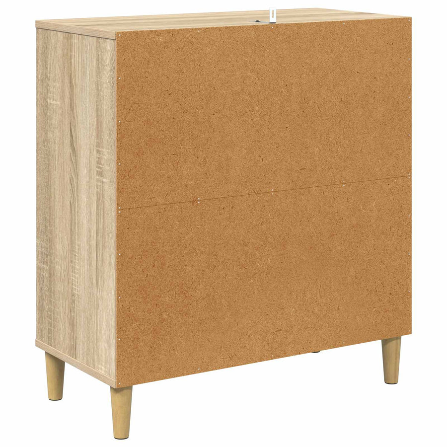 Dressoir KIEL Sonoma 69 x 33 x 75 cm Bewerkt hout