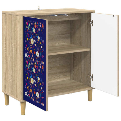Dressoir MAINZ Sonoma 69 x 33 x 75 cm Bewerkt hout
