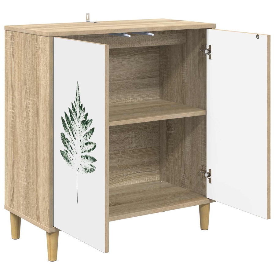 Dressoir HANAU Sonoma 69 x 33 x 75 cm Bewerkt hout