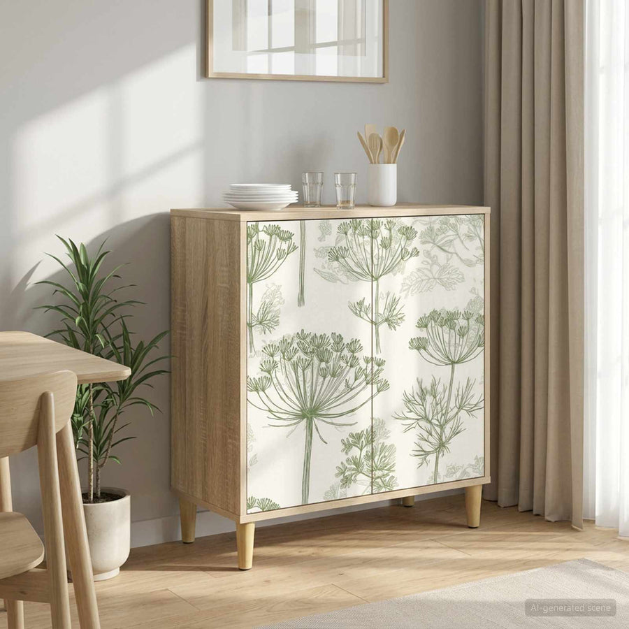 Dressoir GOTHA Sonoma 69 x 33 x 75 cm Bewerkt hout