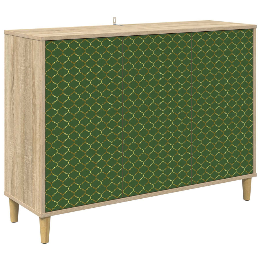 Dressoir GELEEN Sonoma 102 x 33 x 75 cm Bewerkt hout