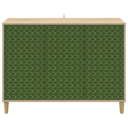 Dressoir GELEEN Sonoma 102 x 33 x 75 cm Bewerkt hout