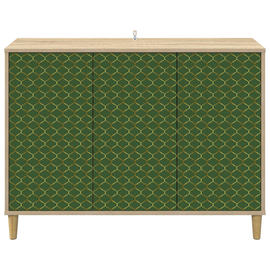 Dressoir GELEEN Sonoma 102 x 33 x 75 cm Bewerkt hout