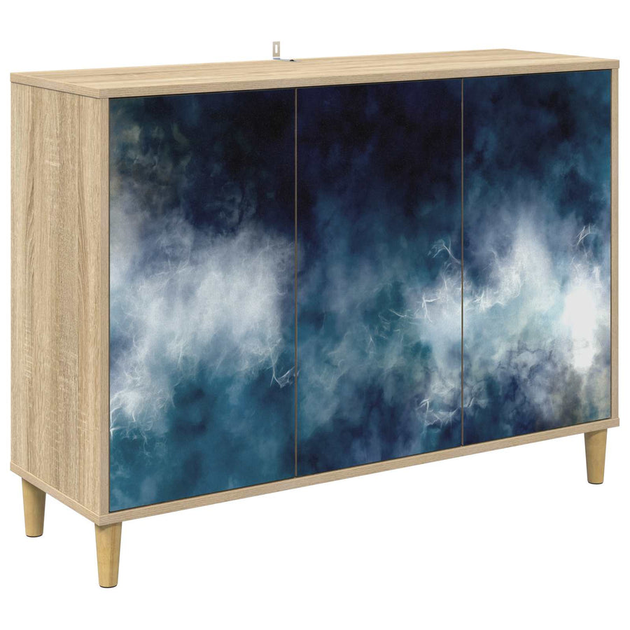Dressoir RAALTE Sonoma 102 x 33 x 75 cm Bewerkt hout