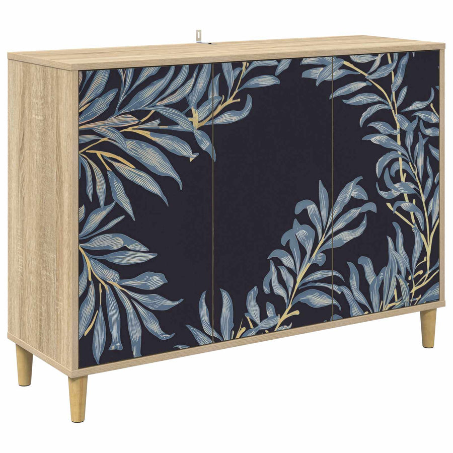 Dressoir DOKKUM Sonoma 102 x 33 x 75 cm Bewerkt hout