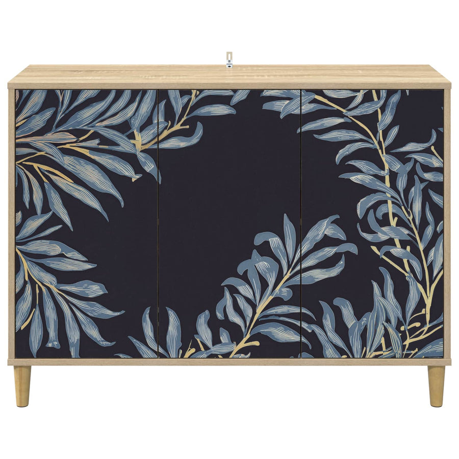 Dressoir DOKKUM Sonoma 102 x 33 x 75 cm Bewerkt hout