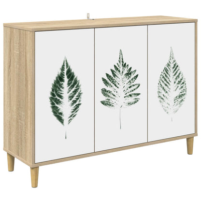 Dressoir HANAU Sonoma 102 x 33 x 75 cm Bewerkt hout