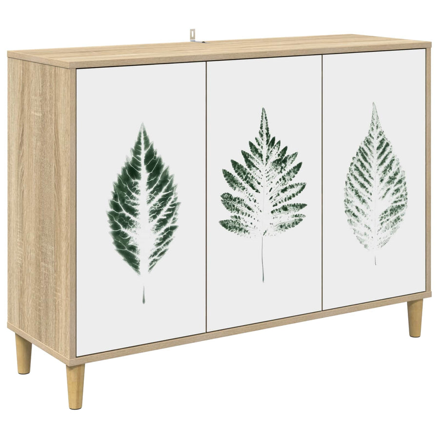 Dressoir HANAU Sonoma 102 x 33 x 75 cm Bewerkt hout