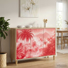 Dressoir AACHEN Sonoma 102 x 33 x 75 cm Bewerkt hout