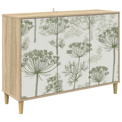 Dressoir GOTHA Sonoma 102 x 33 x 75 cm Bewerkt hout