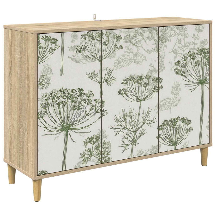 Dressoir GOTHA Sonoma 102 x 33 x 75 cm Bewerkt hout