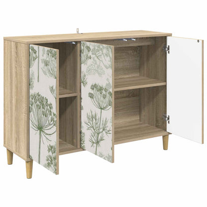 Dressoir GOTHA Sonoma 102 x 33 x 75 cm Bewerkt hout