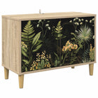 Tv-meubel RHENEN 69 x 33 x 50 cm Sonoma Bewerkt hout