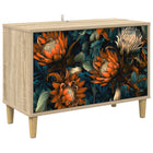 Tv-meubel LOCHEM 69 x 33 x 50 cm Sonoma Bewerkt hout