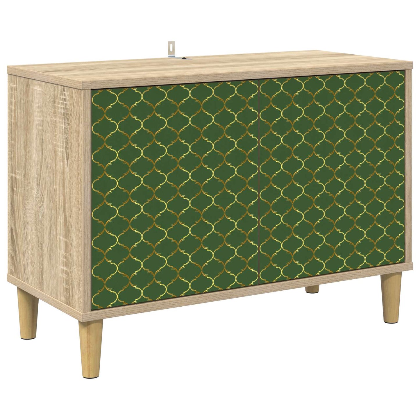 Tv-meubel GELEEN 69 x 33 x 50 cm Sonoma Bewerkt hout