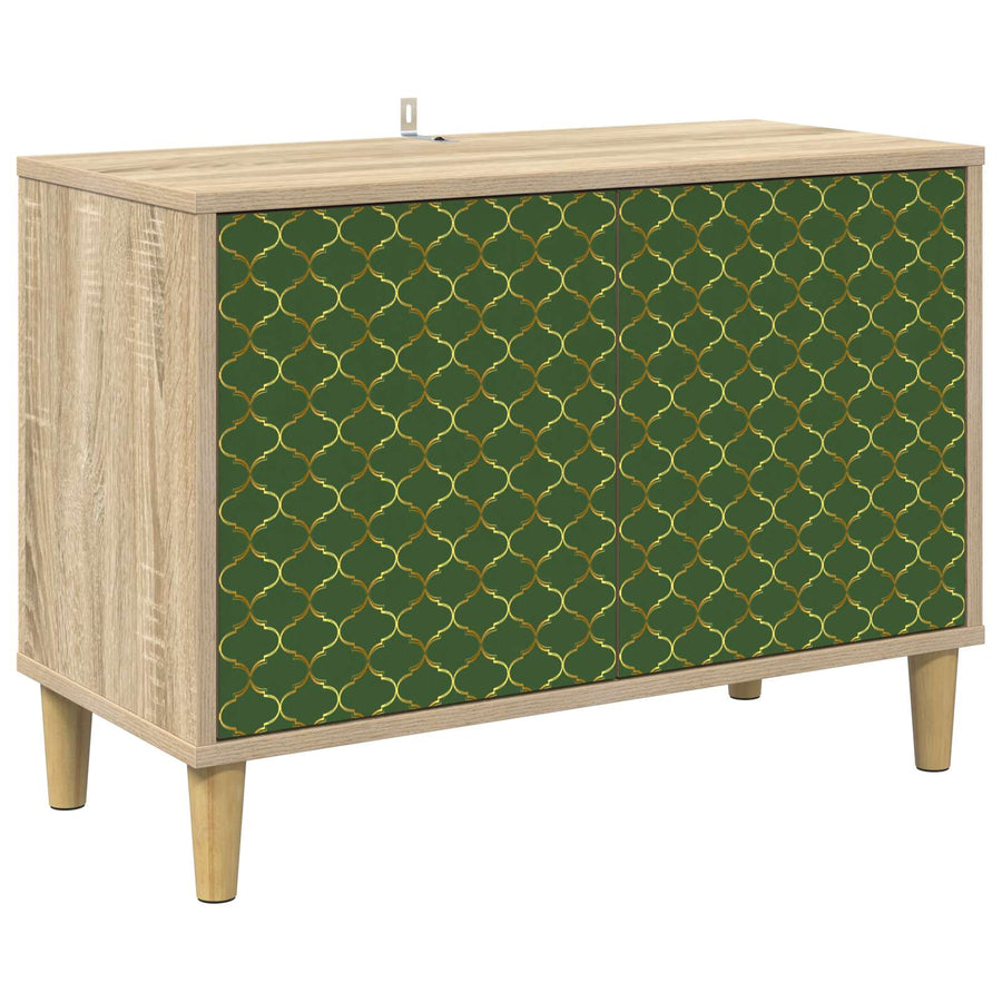 Tv-meubel GELEEN 69 x 33 x 50 cm Sonoma Bewerkt hout