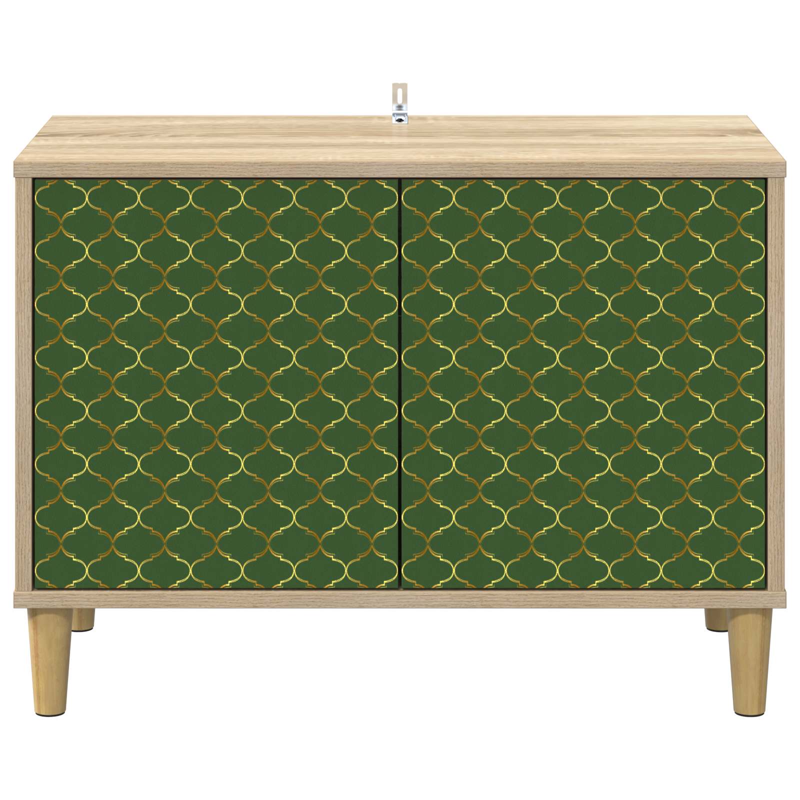 Tv-meubel GELEEN 69 x 33 x 50 cm Sonoma Bewerkt hout