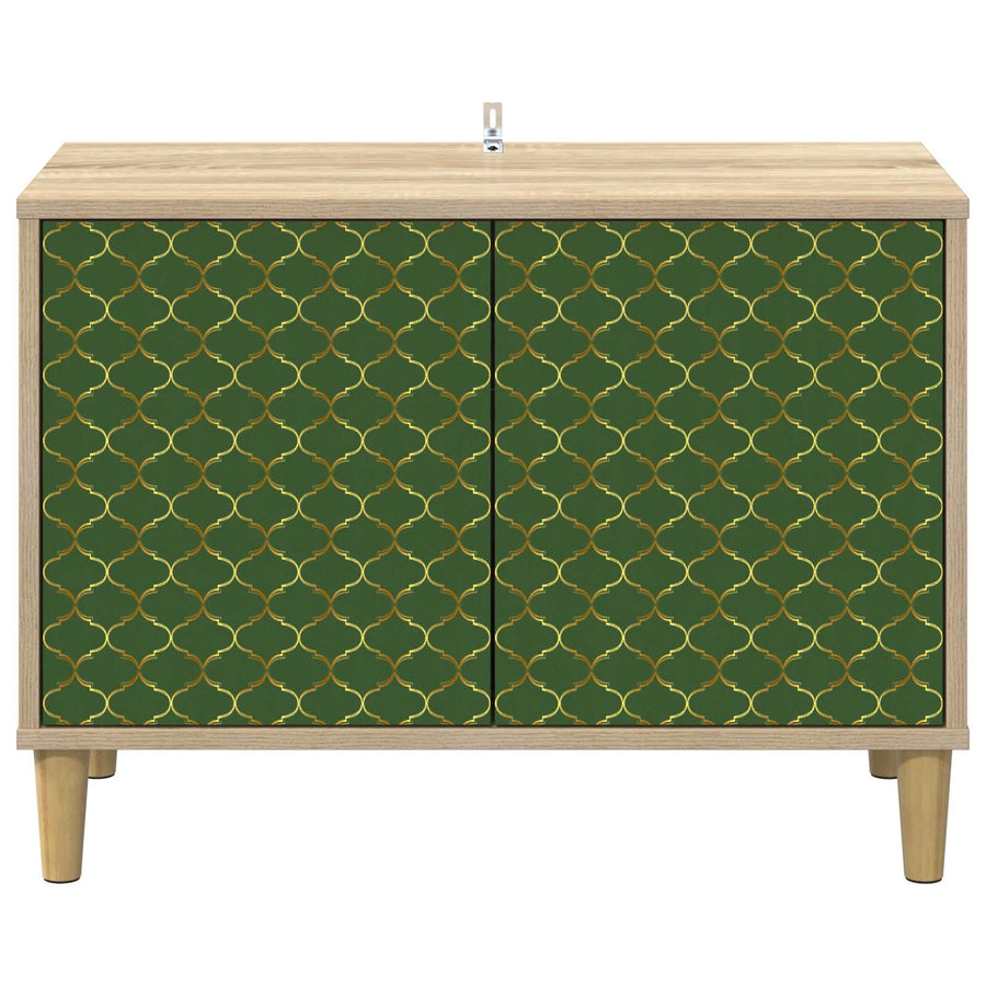 Tv-meubel GELEEN 69 x 33 x 50 cm Sonoma Bewerkt hout