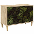 Tv-meubel ELBURG 69 x 33 x 50 cm Sonoma Bewerkt hout