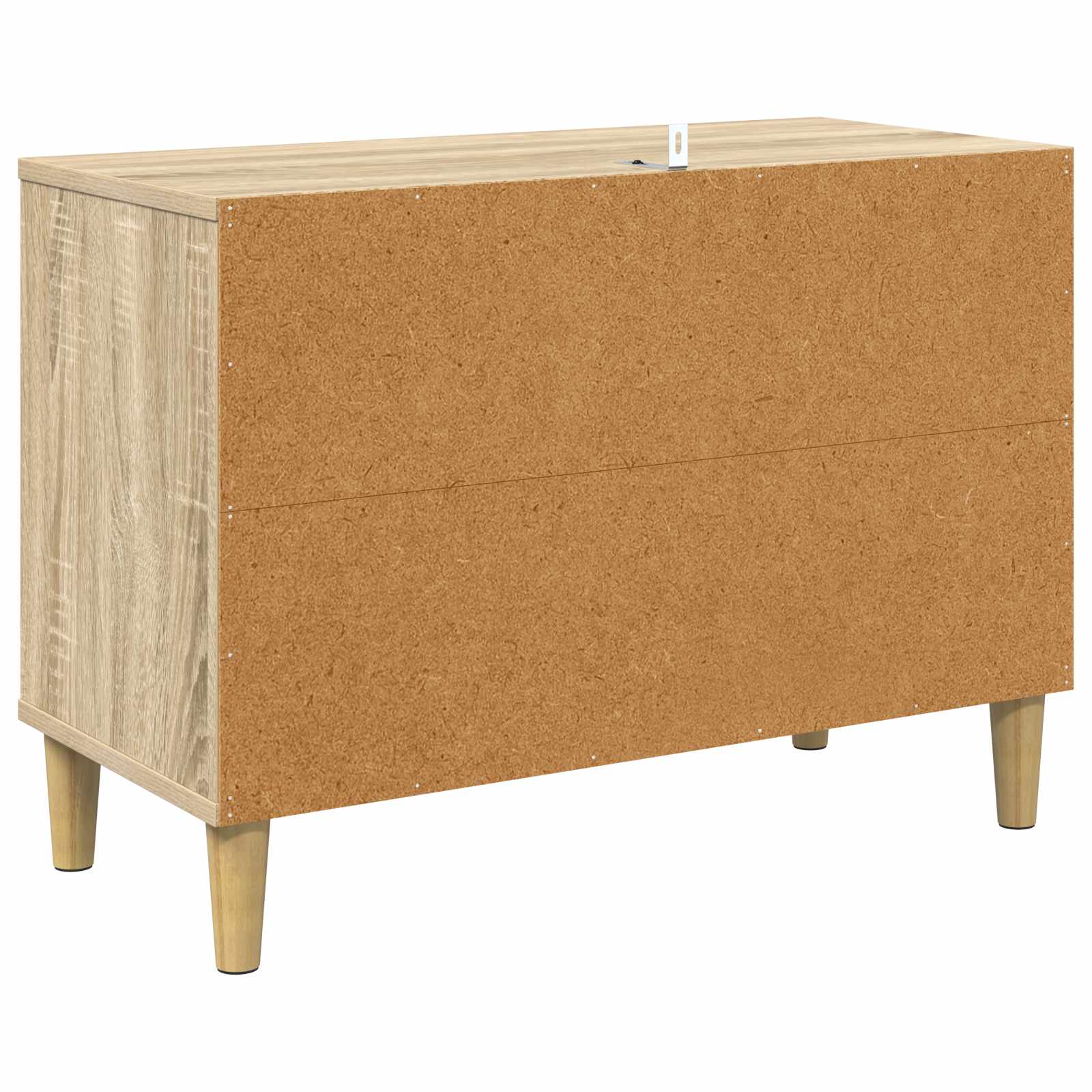 Tv-meubel ELBURG 69 x 33 x 50 cm Sonoma Bewerkt hout