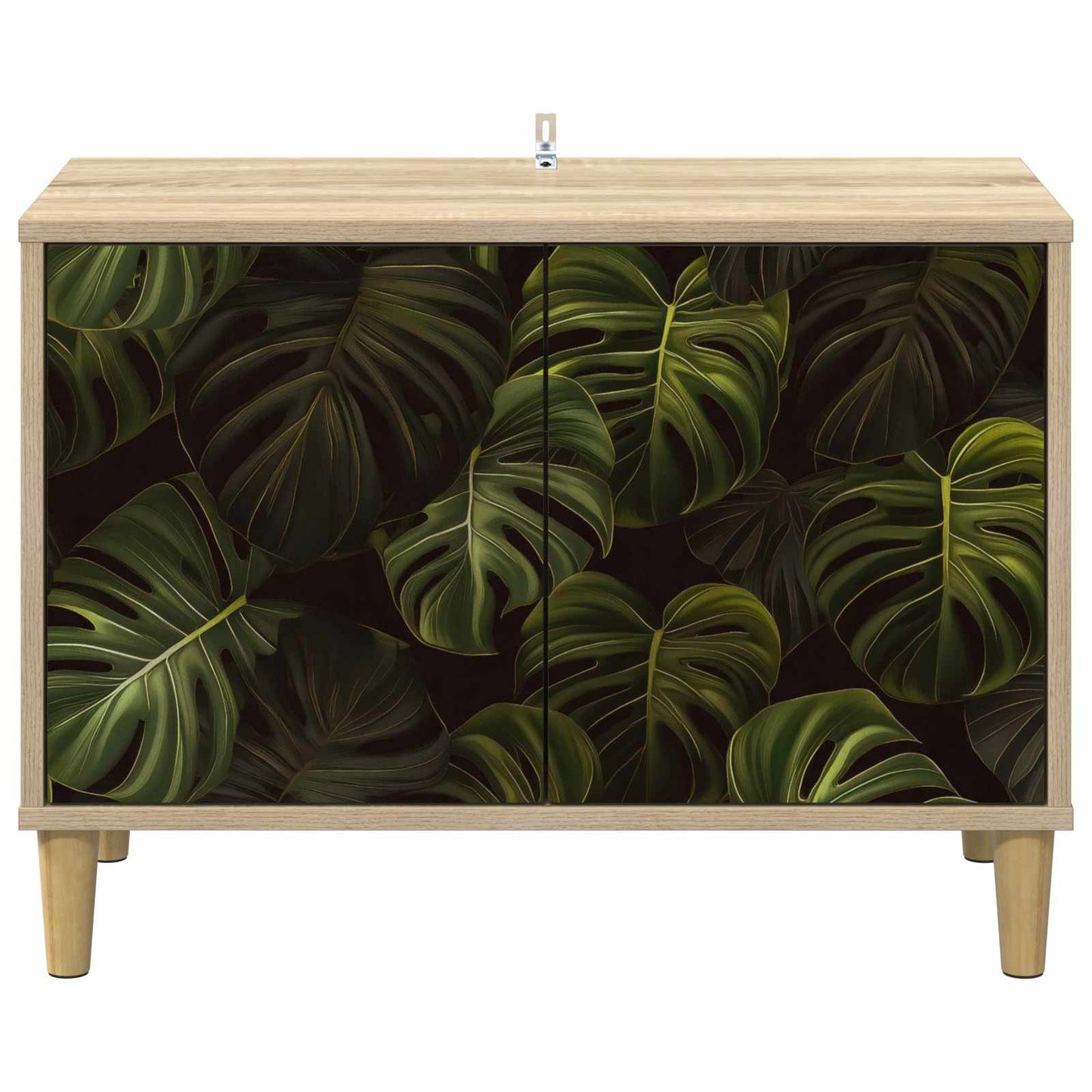 Tv-meubel ELBURG 69 x 33 x 50 cm Sonoma Bewerkt hout