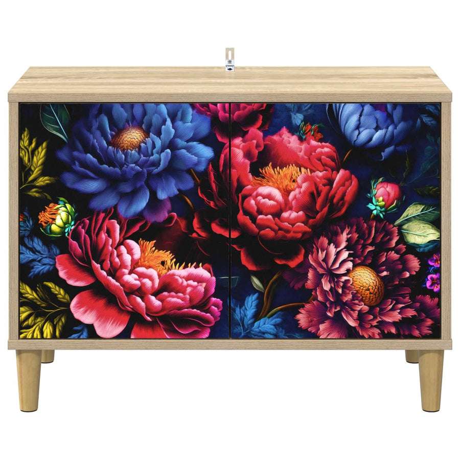 Tv-meubel KIEL 69 x 33 x 50 cm Sonoma Bewerkt hout