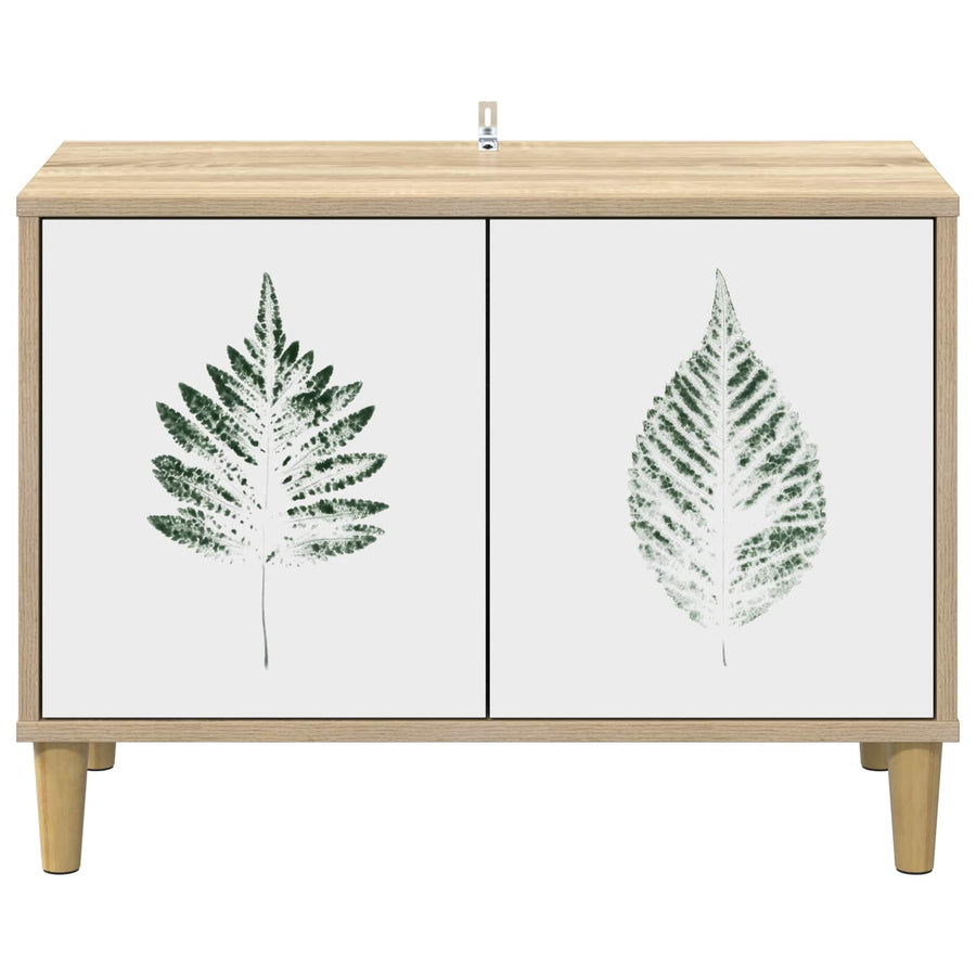 Tv-meubel HANAU 69 x 33 x 50 cm Sonoma Bewerkt hout