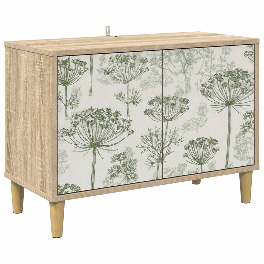 Tv-meubel GOTHA 69 x 33 x 50 cm Sonoma Bewerkt hout