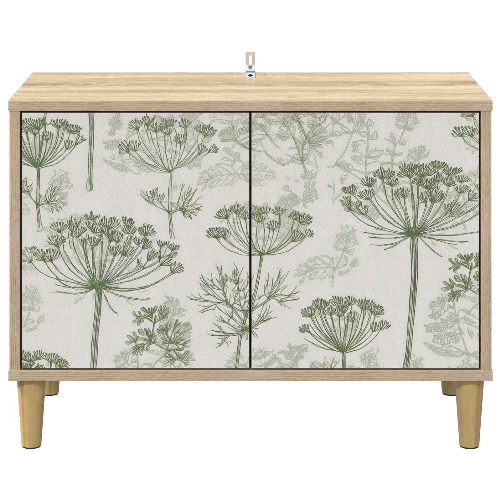 Tv-meubel GOTHA 69 x 33 x 50 cm Sonoma Bewerkt hout
