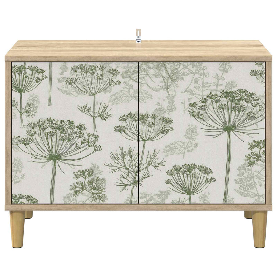 Tv-meubel GOTHA 69 x 33 x 50 cm Sonoma Bewerkt hout