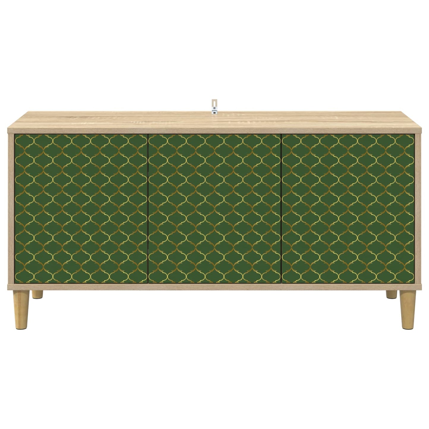 Tv-meubel GELEEN 102 x 33 x 50 cm Sonoma Bewerkt hout
