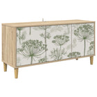 Tv-meubel GOTHA 102 x 33 x 50 cm Sonoma Bewerkt hout