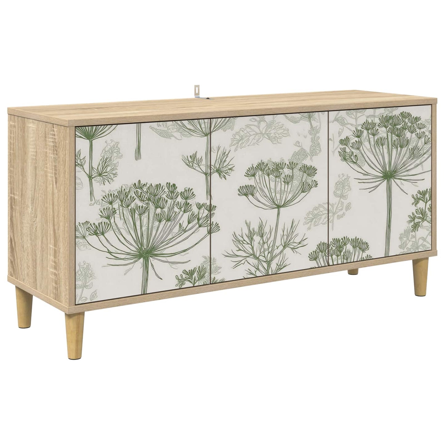 Tv-meubel GOTHA 102 x 33 x 50 cm Sonoma Bewerkt hout