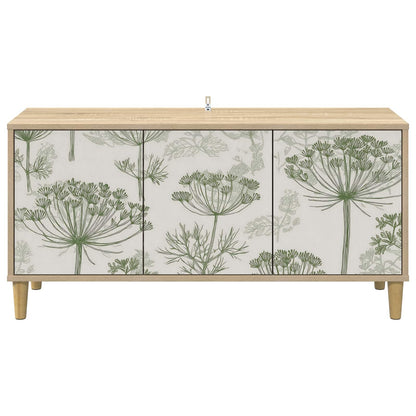 Tv-meubel GOTHA 102 x 33 x 50 cm Sonoma Bewerkt hout