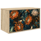 Wandgemonteerd tv-meubel LOCHEM 69 x 33 x 40 cm Sonoma Eiken