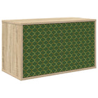 Wandgemonteerd tv-meubel GELEEN 69 x 33 x 40 cm Sonoma Eiken