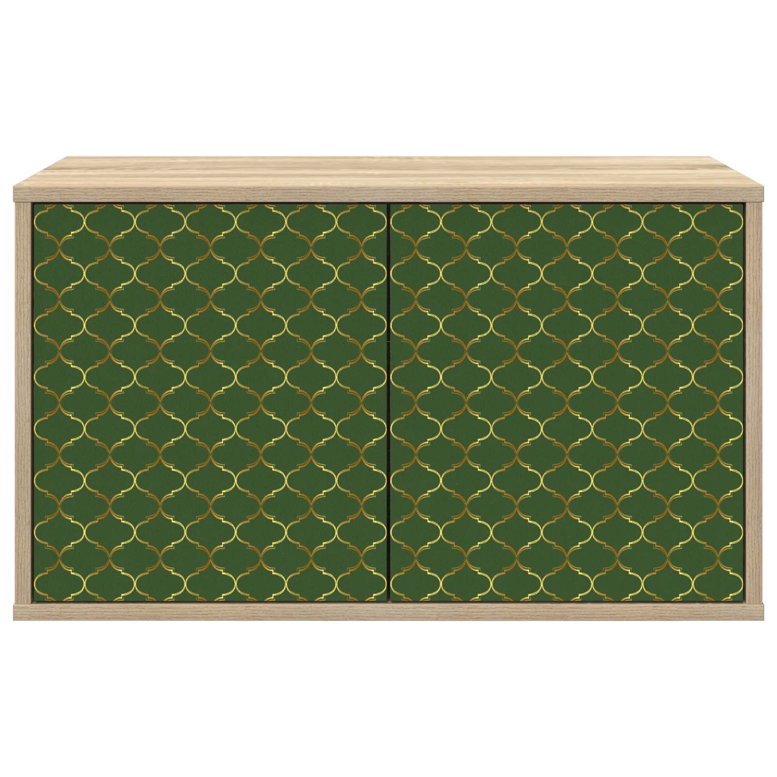 Wandgemonteerd tv-meubel GELEEN 69 x 33 x 40 cm Sonoma Eiken