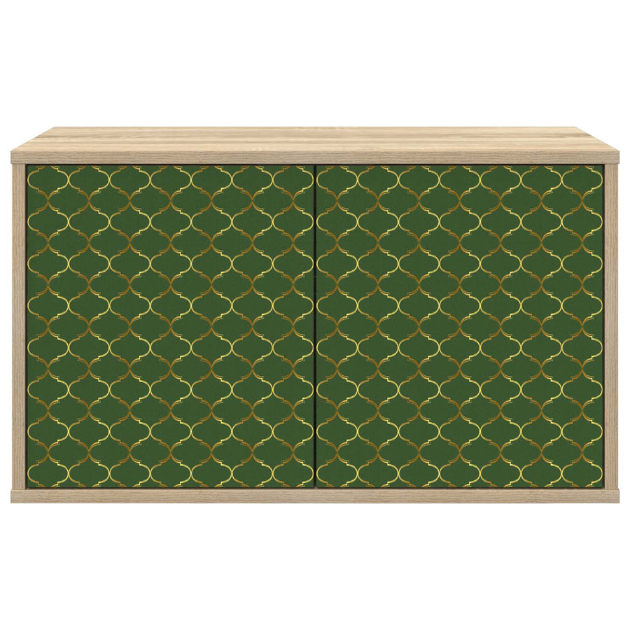 Wandgemonteerd tv-meubel GELEEN 69 x 33 x 40 cm Sonoma Eiken
