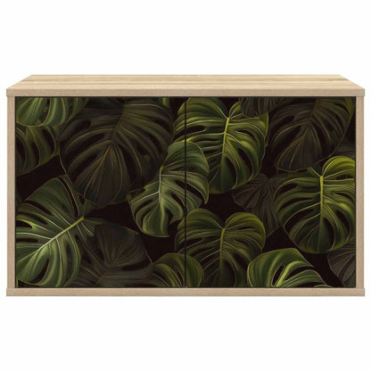 Wandgemonteerd tv-meubel ELBURG 69 x 33 x 40 cm Sonoma Eiken